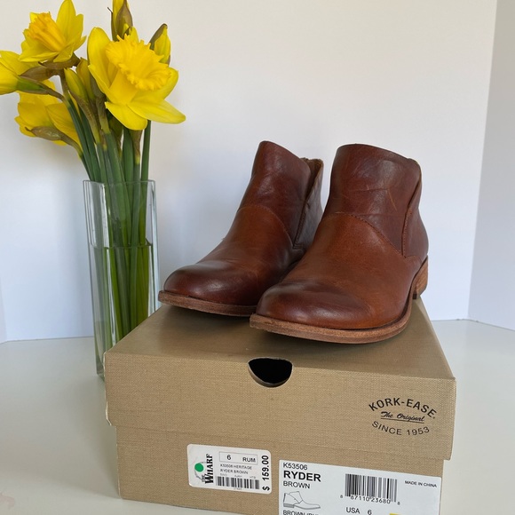 KorkEase Shoes Korkease Brown Ryder Boots Size 6m Poshmark